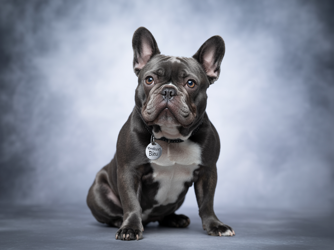 bouledogue bleu francais